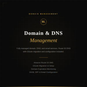Professional domain name registration and management services for Australian businesses