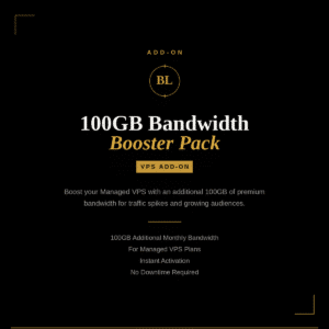 100GB additional hosting bandwidth pack for Australian managed web hosting